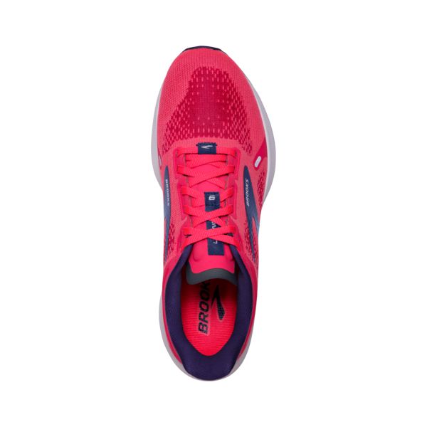 Brooks Launch 9 Women's Road Running Shoes Pink Blue White | ZA-KAN596240