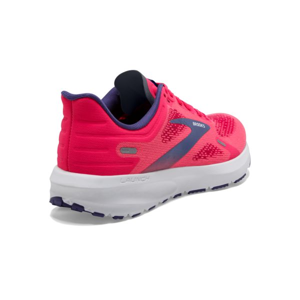 Brooks Launch 9 Women's Road Running Shoes Pink Blue White | ZA-KAN596240