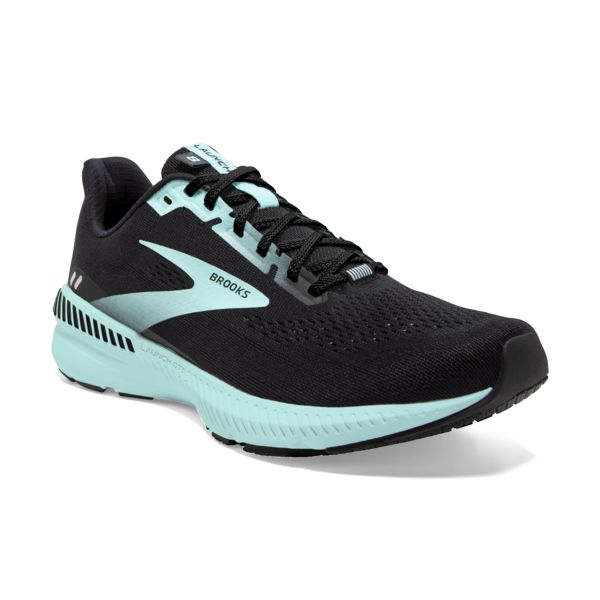 Brooks Launch GTS 8 Women's Road Running Shoes Black Blue | ZA-DRP713602