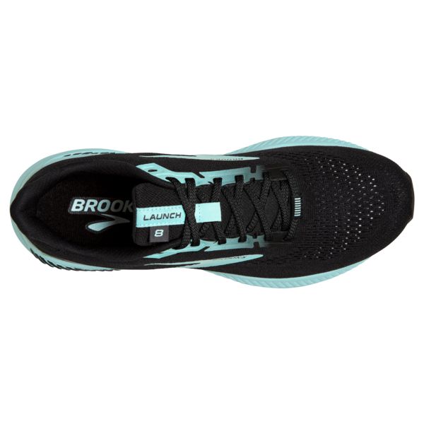 Brooks Launch GTS 8 Women's Road Running Shoes Black Blue | ZA-DRP713602