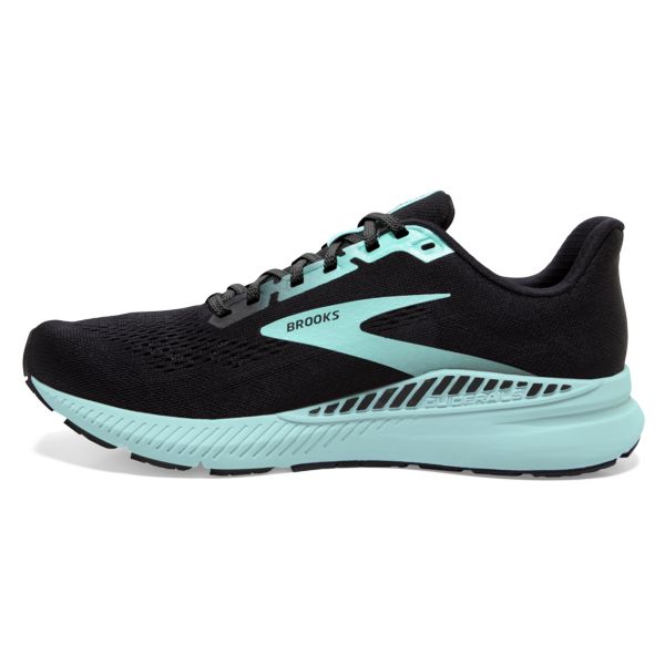 Brooks Launch GTS 8 Women's Road Running Shoes Black Blue | ZA-DRP713602