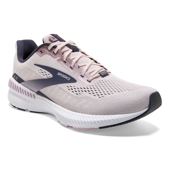 Brooks Launch GTS 8 Women's Road Running Shoes Pink Navy White | ZA-HRK178264