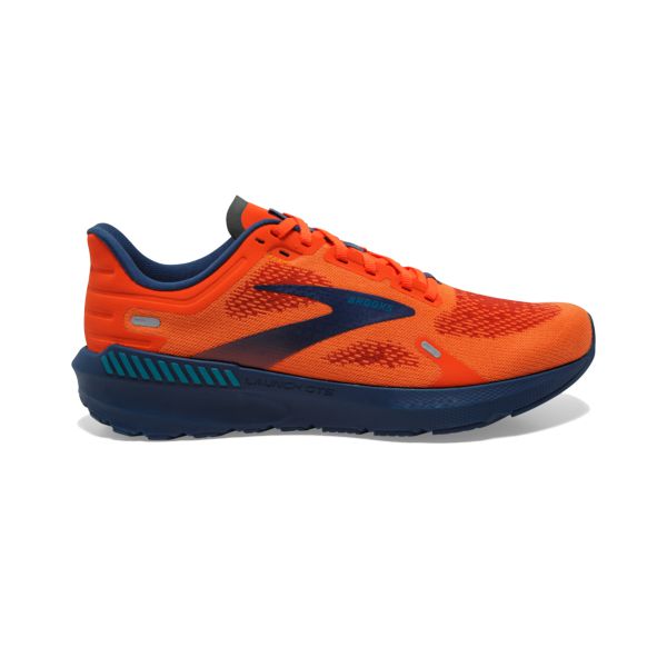 Brooks Launch GTS 9 Men\'s Road Running Shoes Orange Navy | ZA-KJR016529