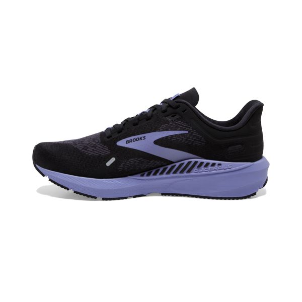 Brooks Launch GTS 9 Women's Road Running Shoes Black Purple | ZA-QYL854731