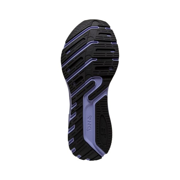 Brooks Launch GTS 9 Women's Road Running Shoes Black Purple | ZA-QYL854731