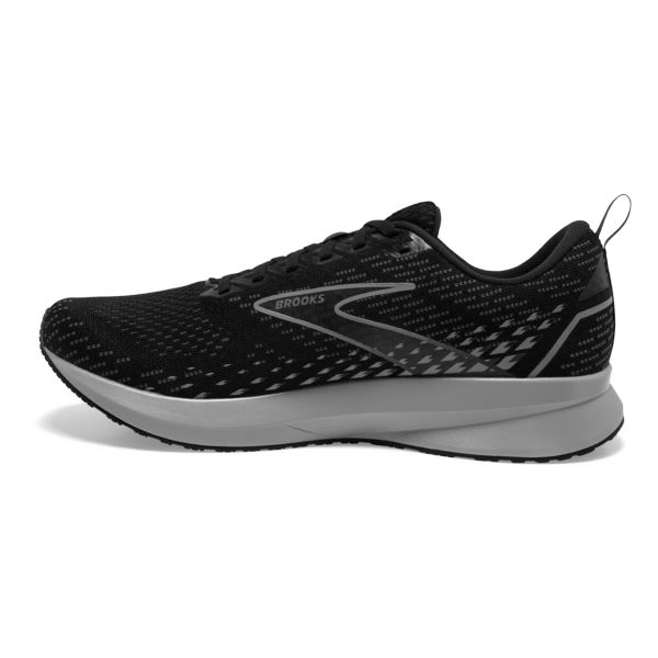 Brooks Levitate 5 Men's Road Running Shoes Black Grey | ZA-IFK098325