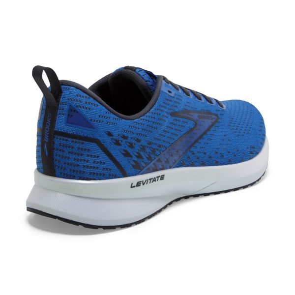 Brooks Levitate 5 Men's Road Running Shoes Blue Black White | ZA-XEZ804735