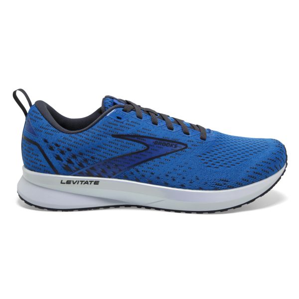 Brooks Levitate 5 Men\'s Road Running Shoes Blue Black White | ZA-XEZ804735