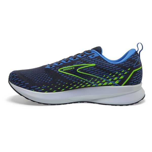 Brooks Levitate 5 Men's Road Running Shoes Blue Green White | ZA-ZUC531269