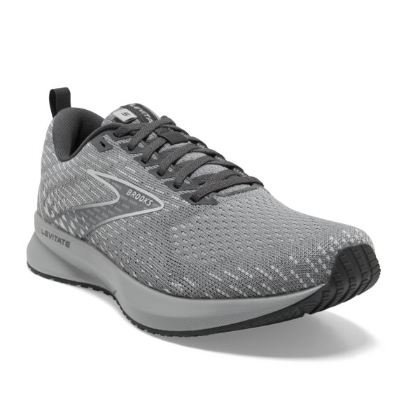 Brooks Levitate 5 Women's Road Running Shoes Grey Black | ZA-JLR721058