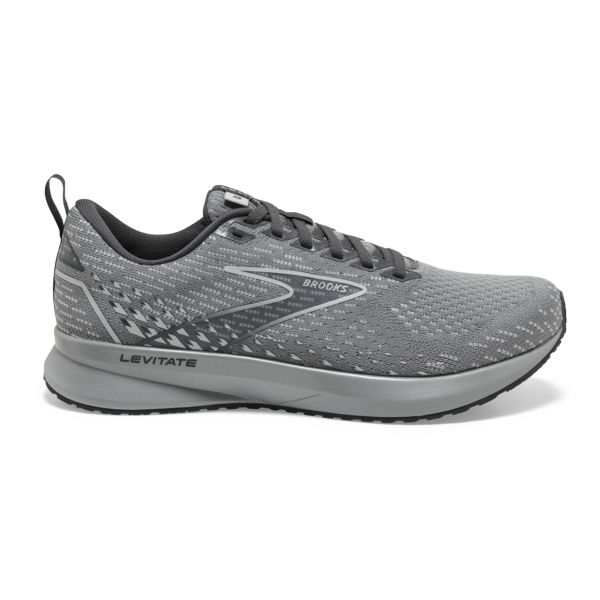 Brooks Levitate 5 Women\'s Road Running Shoes Grey Black | ZA-JLR721058