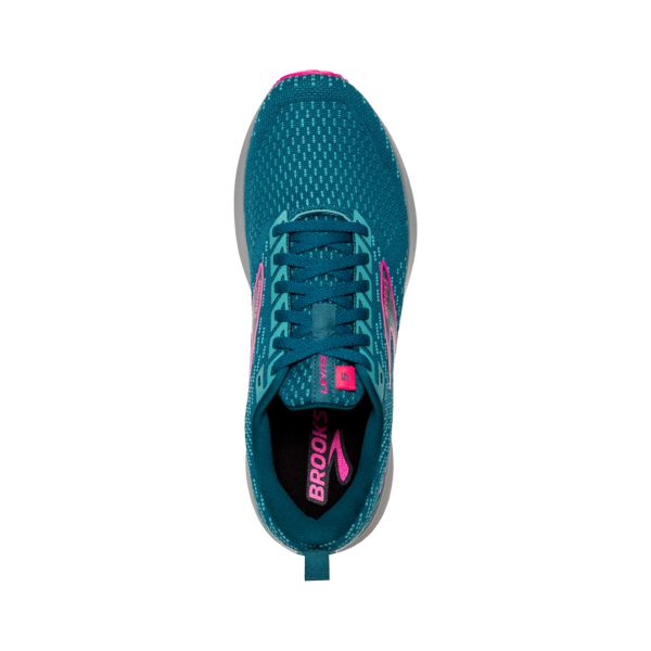 Brooks Levitate 5 Women's Road Running Shoes Blue Pink Grey | ZA-VZT485270