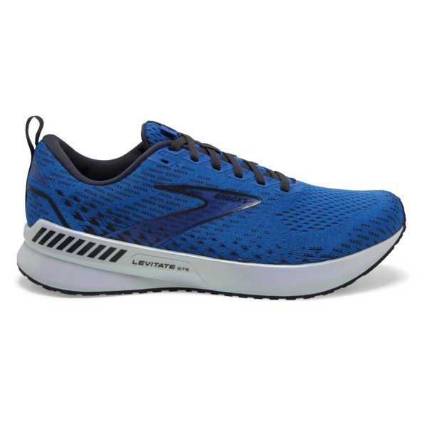 Brooks Levitate GTS 5 Men\'s Road Running Shoes Blue Black White | ZA-VBC930675