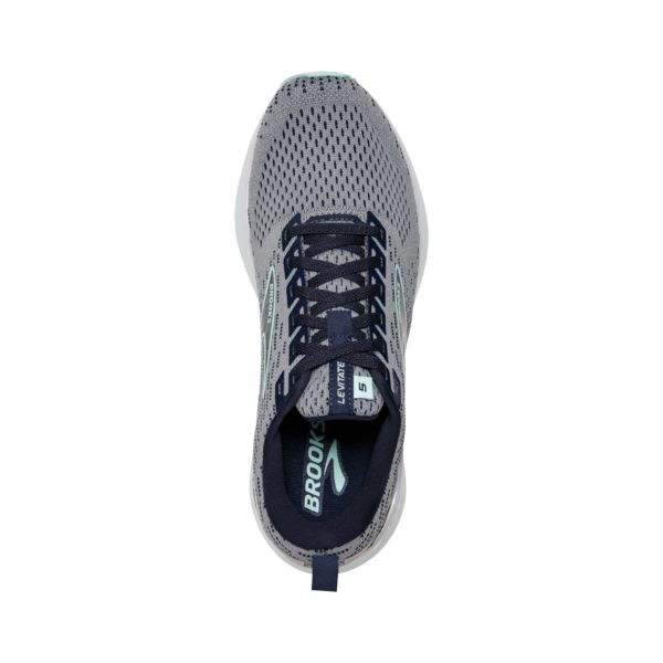 Brooks Levitate GTS 5 Women's Road Running Shoes Grey Navy White | ZA-PHS018965