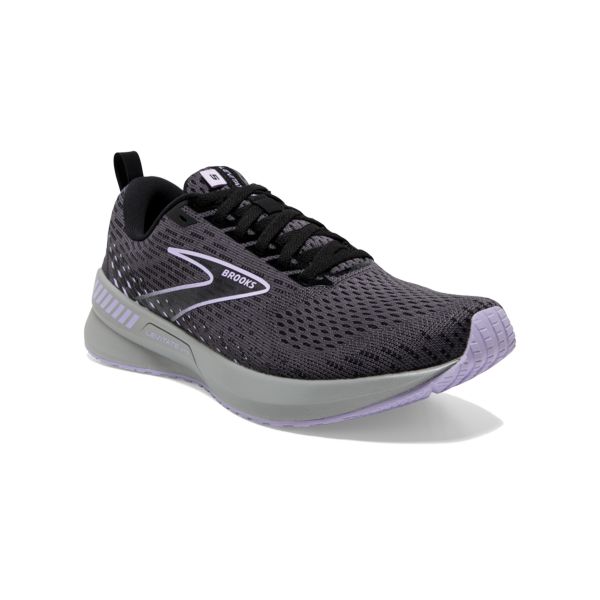 Brooks Levitate GTS 5 Women's Road Running Shoes Purple Black Grey | ZA-UJD216973