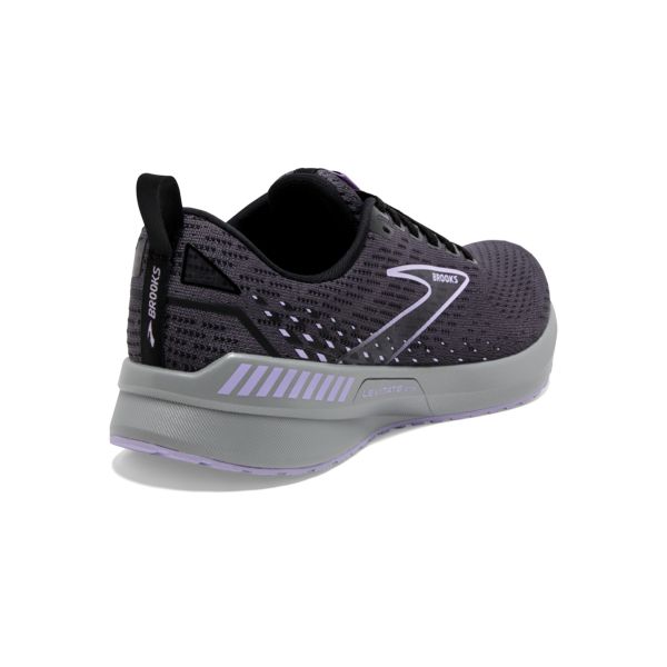 Brooks Levitate GTS 5 Women's Road Running Shoes Purple Black Grey | ZA-UJD216973