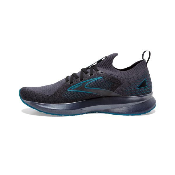 Brooks Levitate StealthFit 5 Men's Road Running Shoes Black Turquoise | ZA-GLS967831