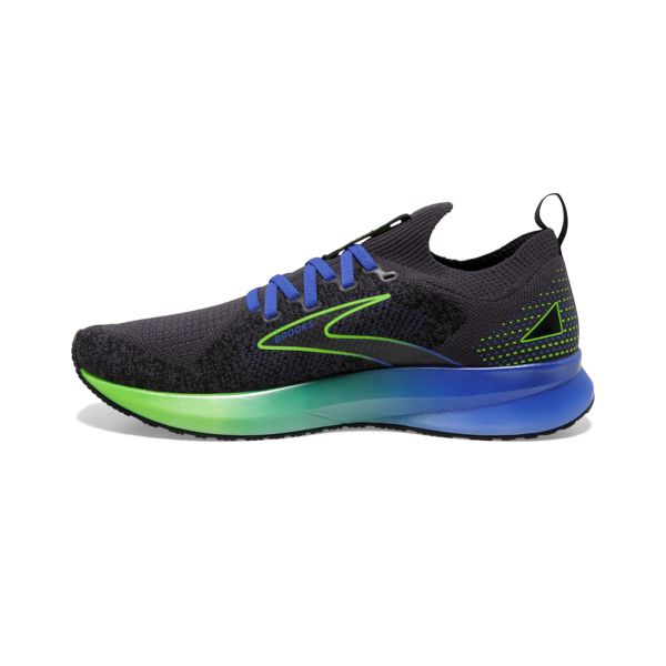 Brooks Levitate StealthFit 5 Men's Road Running Shoes Black Blue Green | ZA-RSQ478635