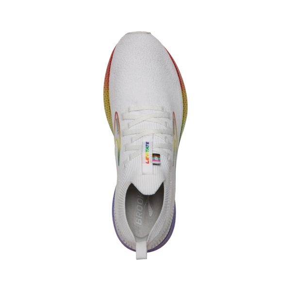 Brooks Levitate StealthFit 5 Men's Road Running Shoes White Multicolor | ZA-TLG973642