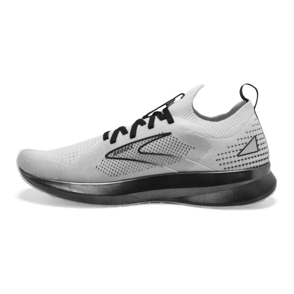 Brooks Levitate StealthFit 5 Men's Road Running Shoes White Grey Black | ZA-WKY198026