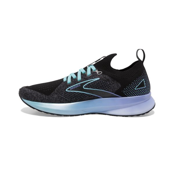 Brooks Levitate StealthFit 5 Women's Road Running Shoes Black Blue Purple | ZA-NFP547261