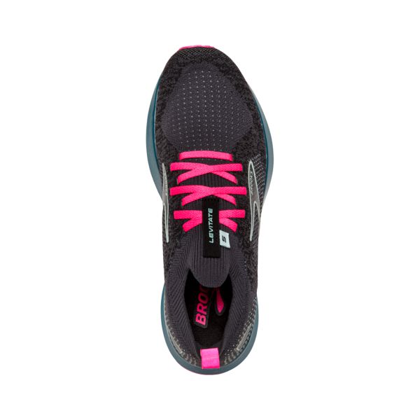 Brooks Levitate StealthFit 5 Women's Road Running Shoes Black Blue Pink | ZA-SZM839271