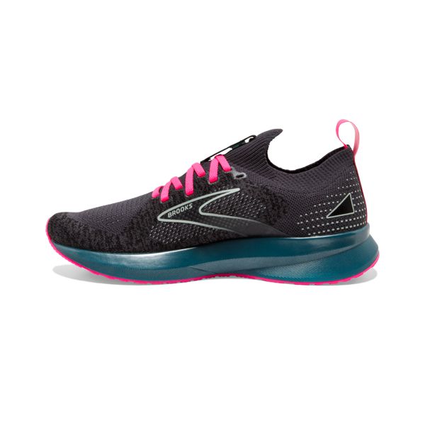 Brooks Levitate StealthFit 5 Women's Road Running Shoes Black Blue Pink | ZA-SZM839271