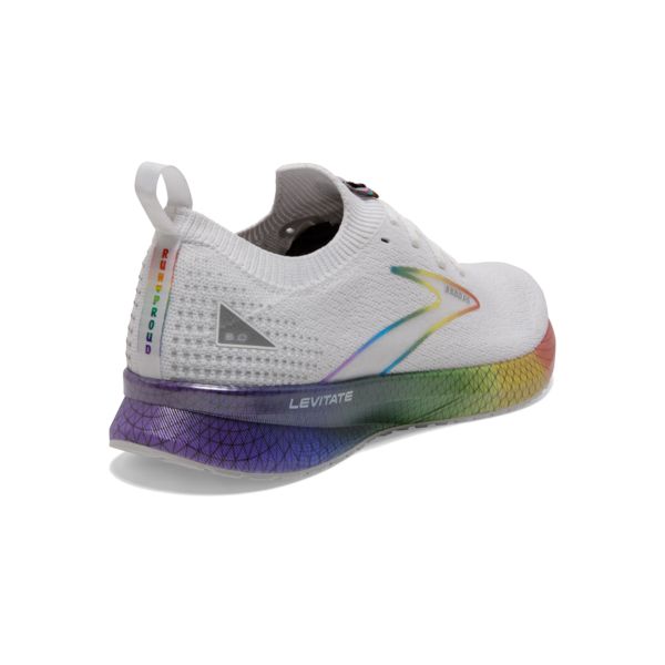 Brooks Levitate StealthFit 5 Women's Road Running Shoes White Multicolor | ZA-YDH354912