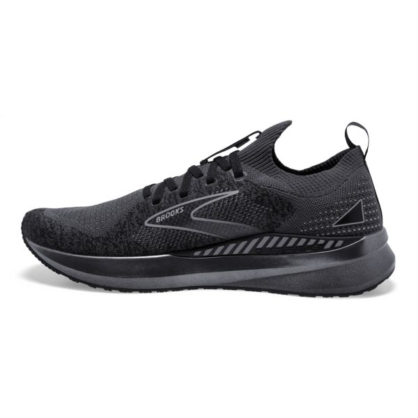 Brooks Levitate StealthFit GTS 5 Men's Road Running Shoes Black Grey | ZA-QLR518396