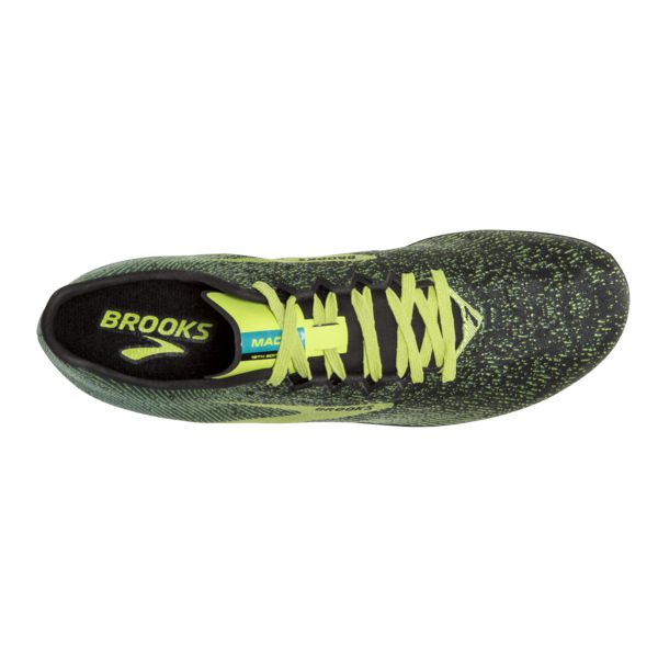 Brooks Mach 19 Men's Racing Shoes Black Yellow Green | ZA-LCS278954