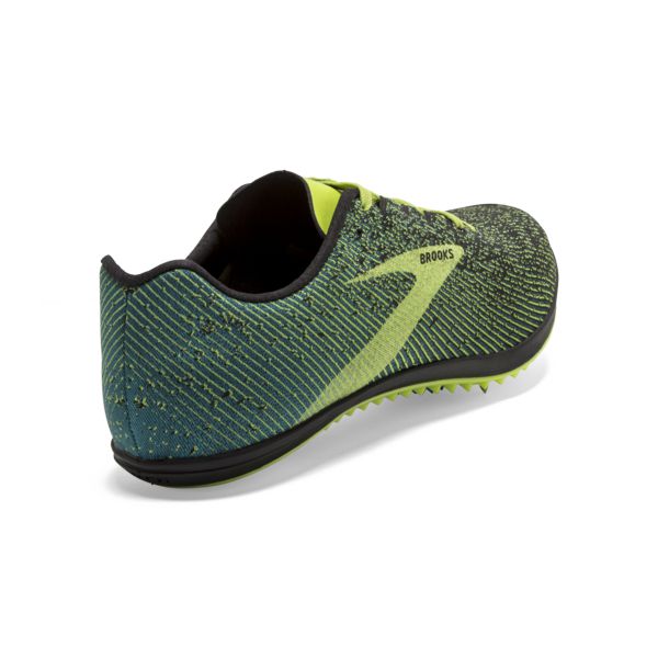 Brooks Mach 19 Men's Racing Shoes Black Yellow Green | ZA-LCS278954