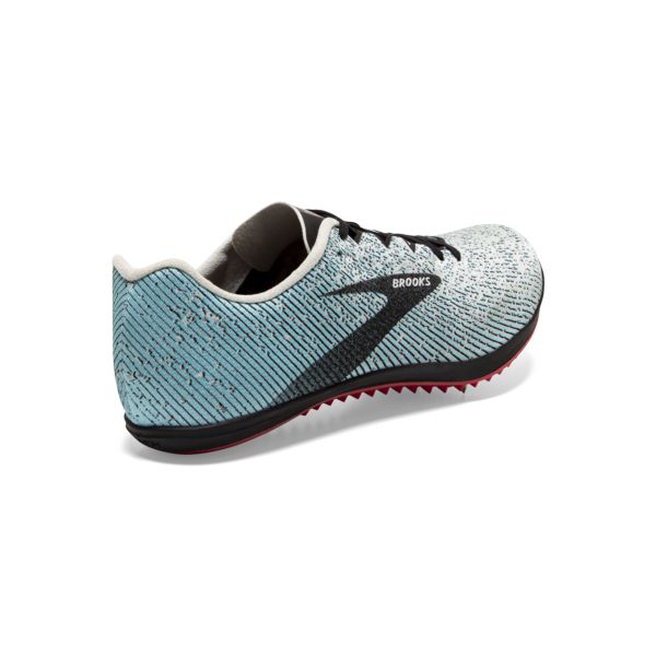 Brooks Mach 19 Men's Racing Shoes Grey Black Blue | ZA-GOA246150