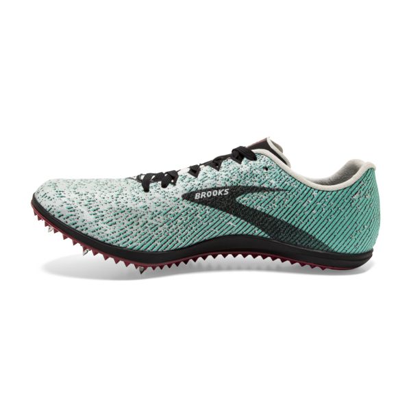 Brooks Mach 19 Women's Racing Shoes Grey Black Green | ZA-QEL059132