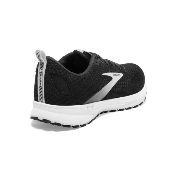 Brooks Revel 4 Women's Road Running Shoes Black White | ZA-AVX938741