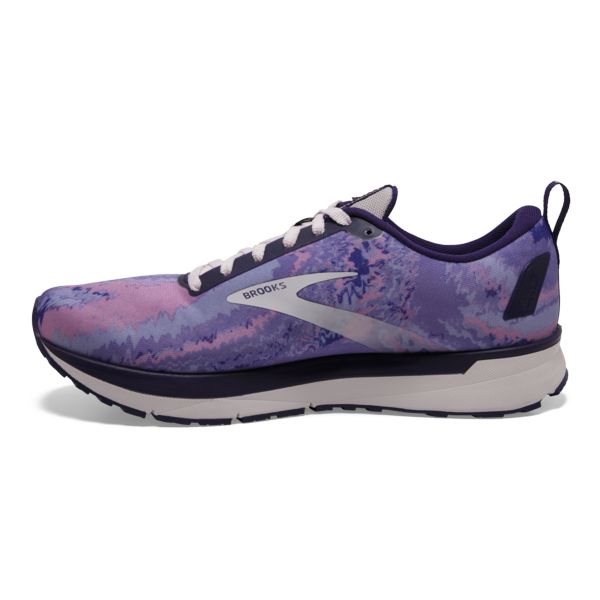 Brooks Revel 4 Women's Road Running Shoes Purple Silver Black | ZA-AYF829704