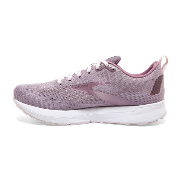 Brooks Revel 4 Women's Road Running Shoes Rose White | ZA-QTX385419