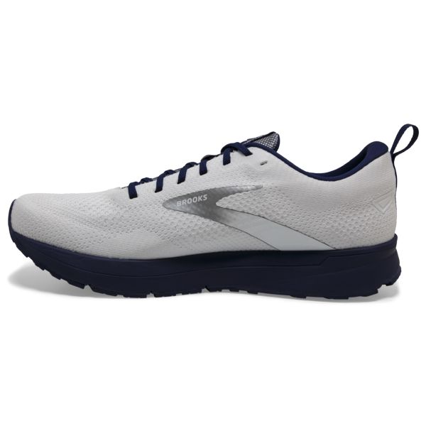 Brooks Revel 5 Men's Road Running Shoes White Blue | ZA-AOF396027