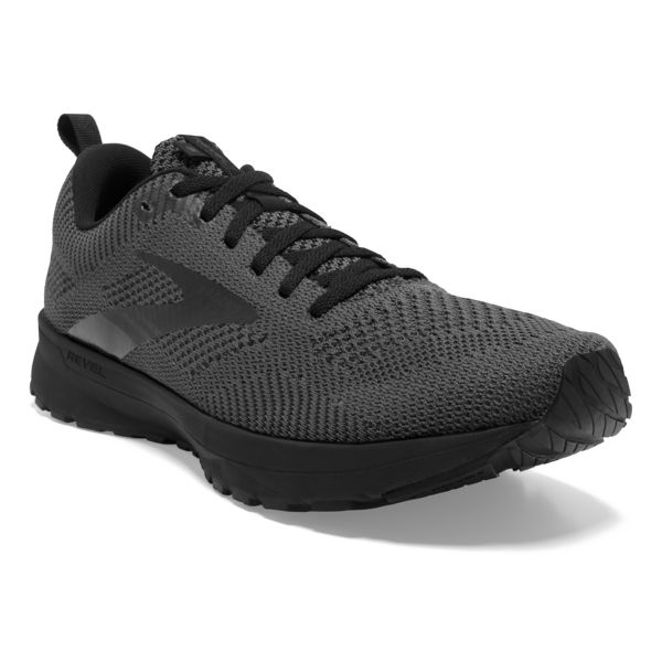 Brooks Revel 5 Men's Road Running Shoes Grey Black | ZA-NCS271385