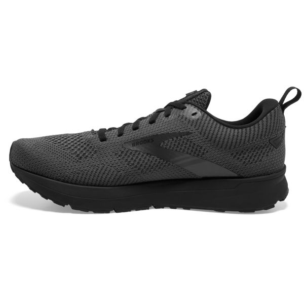 Brooks Revel 5 Men's Road Running Shoes Grey Black | ZA-NCS271385