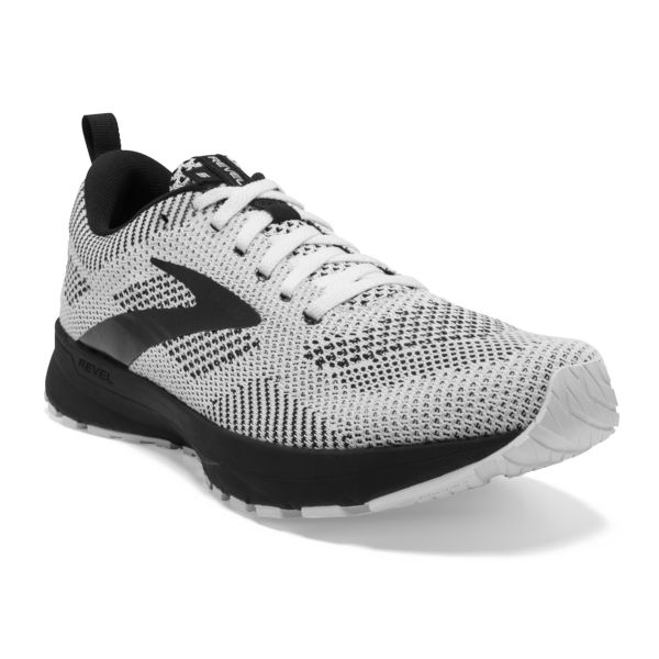 Brooks Revel 5 Women's Road Running Shoes White Black | ZA-DRE894723