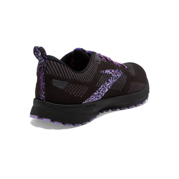 Brooks Revel 5 Women's Road Running Shoes Black Purple | ZA-EPU982731