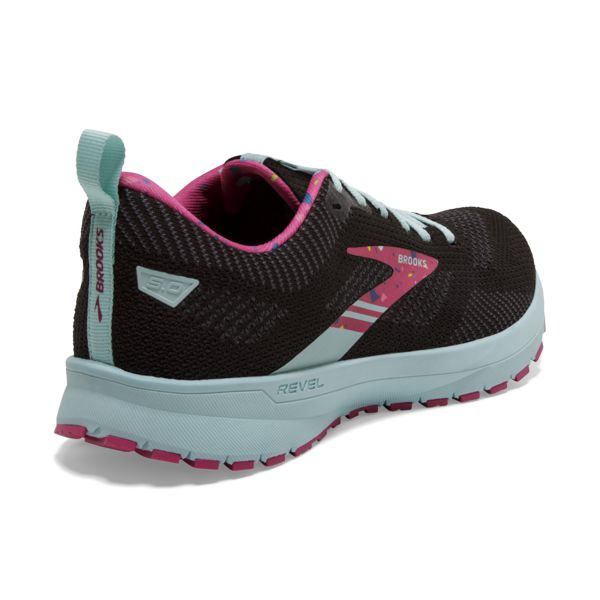 Brooks Revel 5 Women's Road Running Shoes Black Red Blue | ZA-NEQ814397