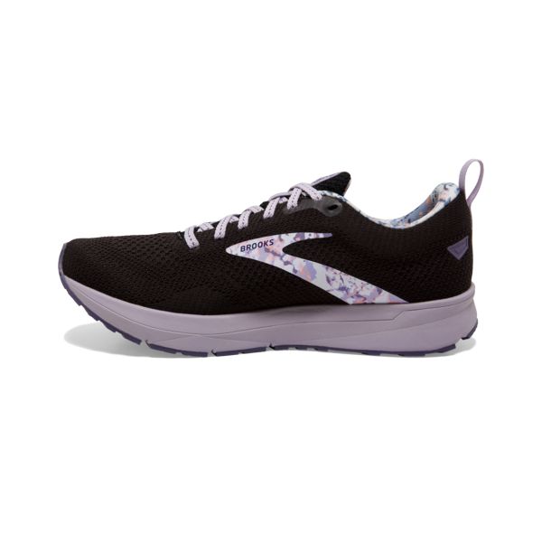 Brooks Revel 5 Women's Road Running Shoes Black Purple White | ZA-NEV296705