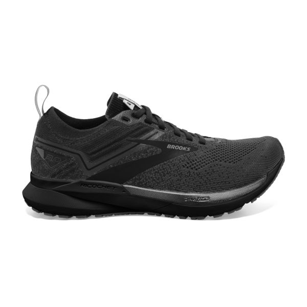 Brooks Ricochet 3 Men\'s Road Running Shoes Black Grey | ZA-ZUE048759