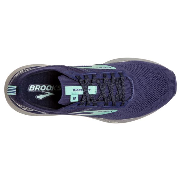 Brooks Ricochet 3 Women's Road Running Shoes Navy Blue White | ZA-BLC925730