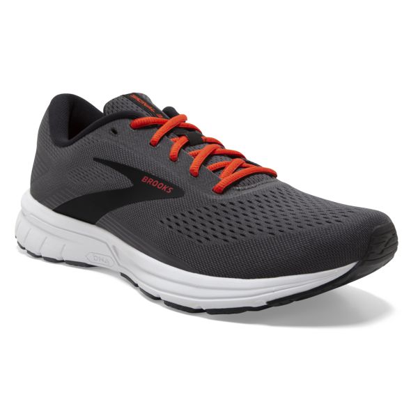 Brooks Signal 3 Men's Road Running Shoes Black White Red | ZA-CDQ795348