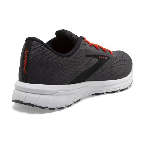 Brooks Signal 3 Men's Road Running Shoes Black White Red | ZA-CDQ795348