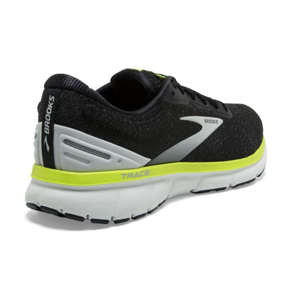 Brooks Trace Men's Road Running Shoes Black Grey Yellow | ZA-DBT437526