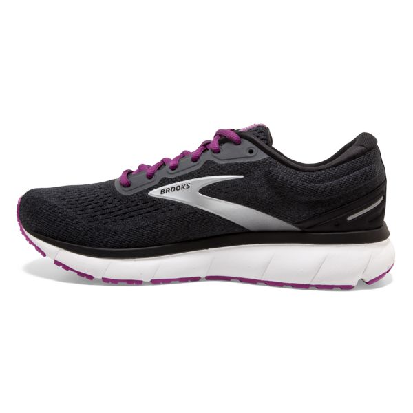 Brooks Trace Women's Road Running Shoes Black Purple White | ZA-ANZ504132