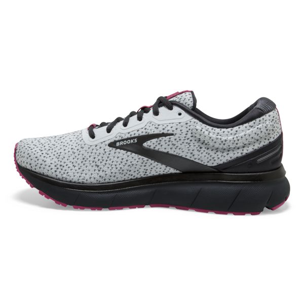 Brooks Trace Women's Road Running Shoes Grey Black Red | ZA-KJH207639